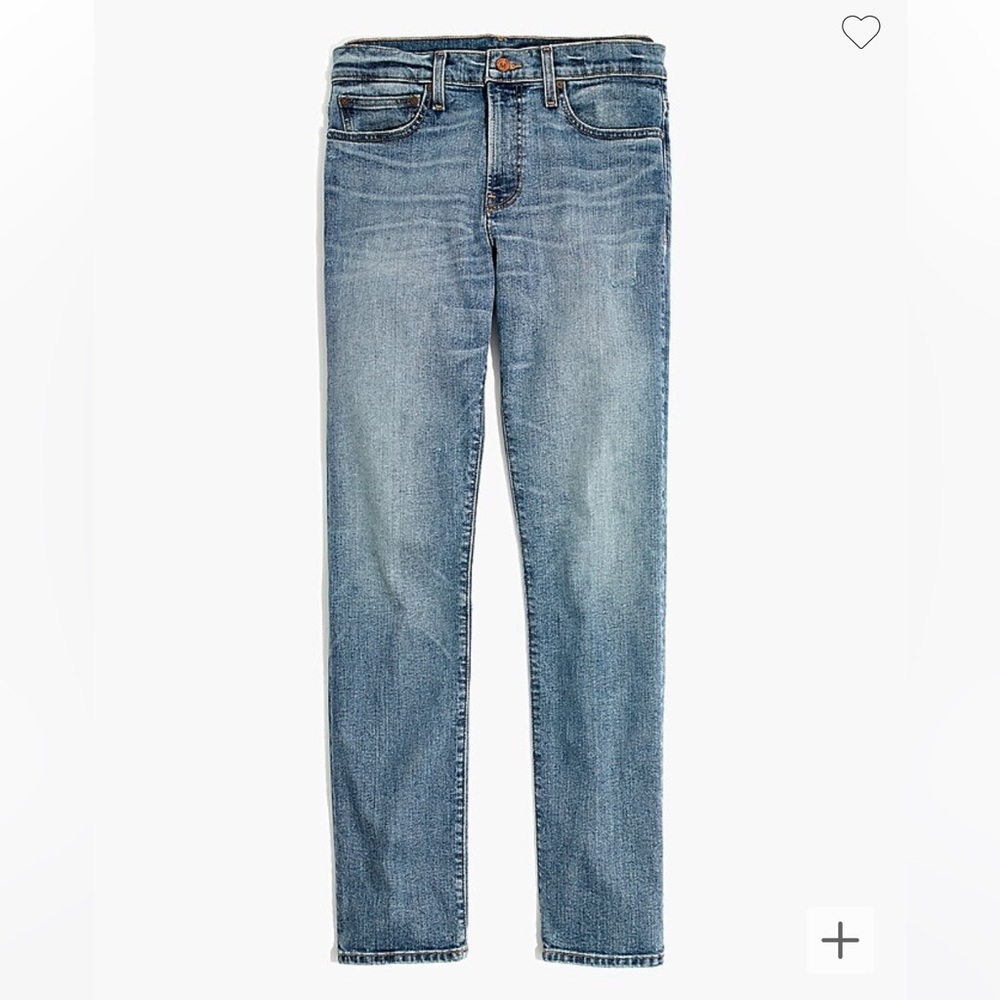 Madewell Men’s slim jeans in light fade Size 32 EUC J0527 - Picture 3 of 9
